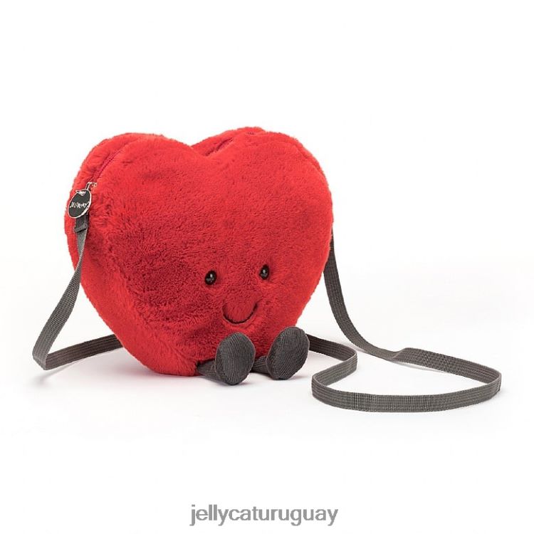 bolsa Jellycat bolso divertido corazón rojo T88T62230
