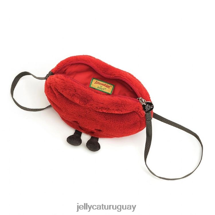 bolsa Jellycat bolso divertido corazón rojo T88T62230