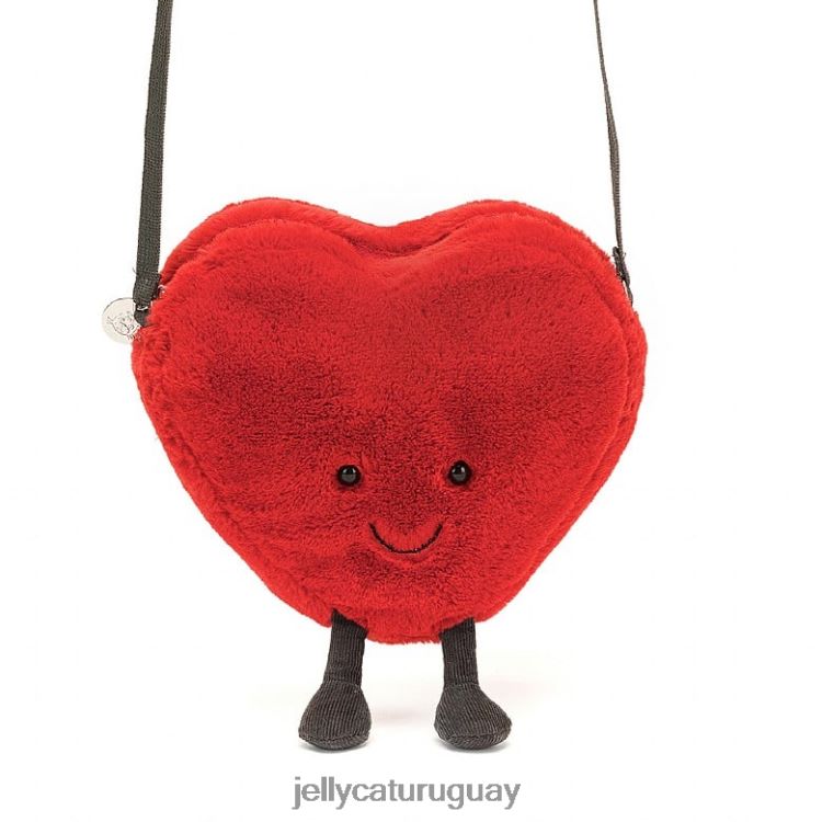 bolsa Jellycat bolso divertido corazón rojo T88T62230