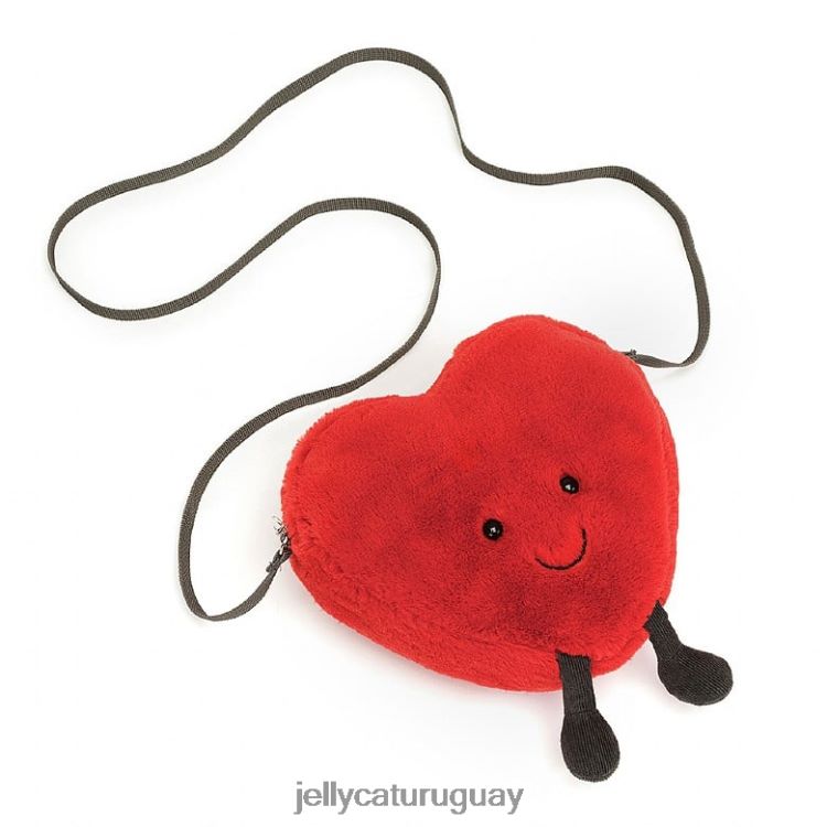 bolsa Jellycat bolso divertido corazón rojo T88T62230