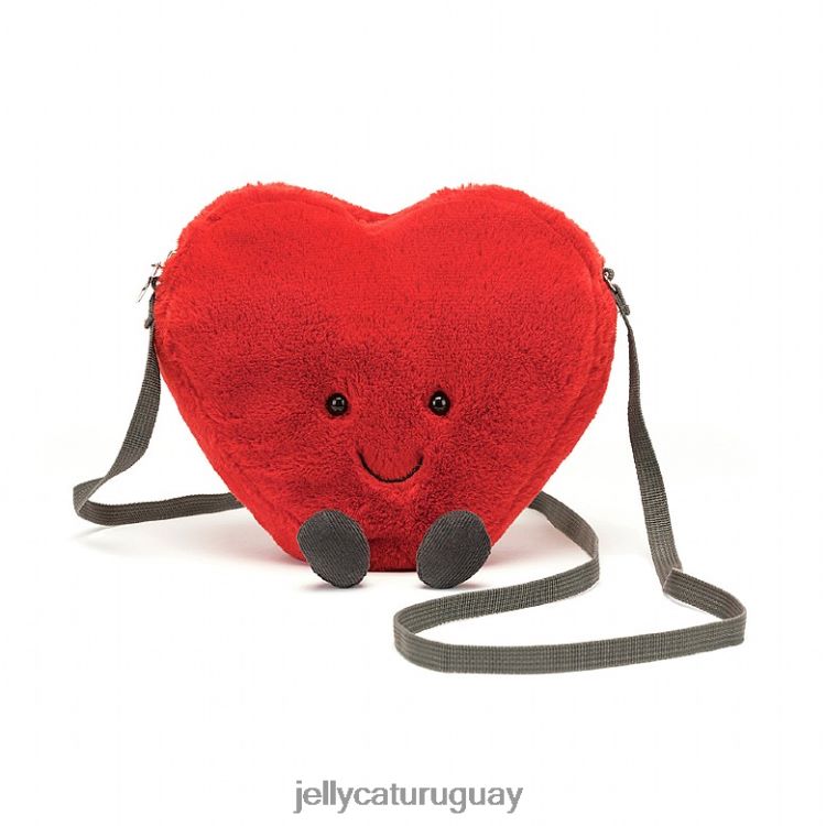 bolsa Jellycat bolso divertido corazón rojo T88T62230