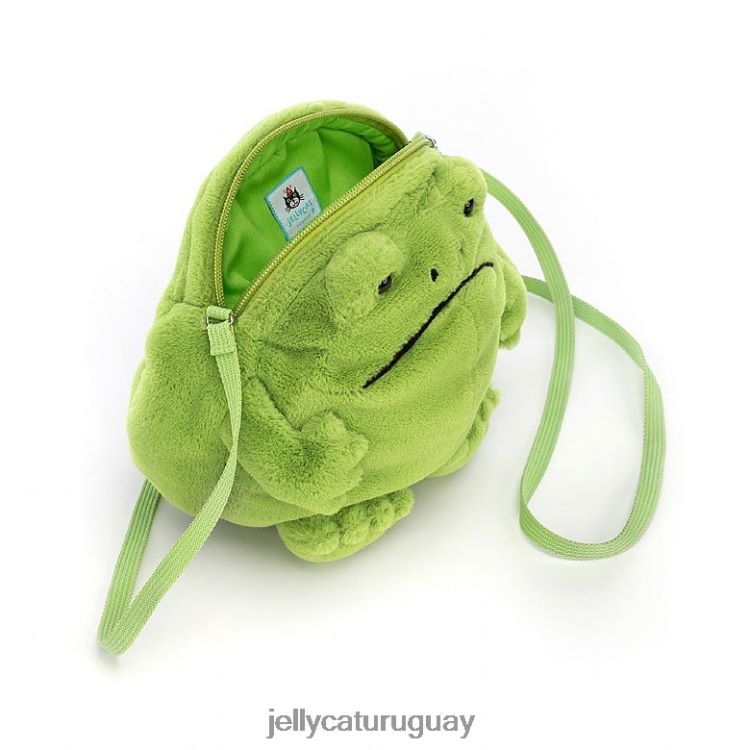 bolsa Jellycat bolso ricky rain rana verde T88T62118