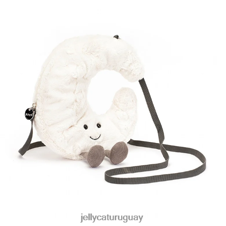 bolsa Jellycat crema de bolsa de luna divertida T88T62376
