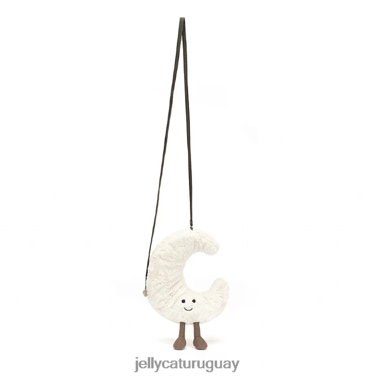 bolsa Jellycat crema de bolsa de luna divertida T88T62376