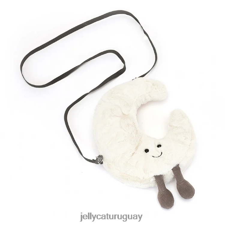 bolsa Jellycat crema de bolsa de luna divertida T88T62376