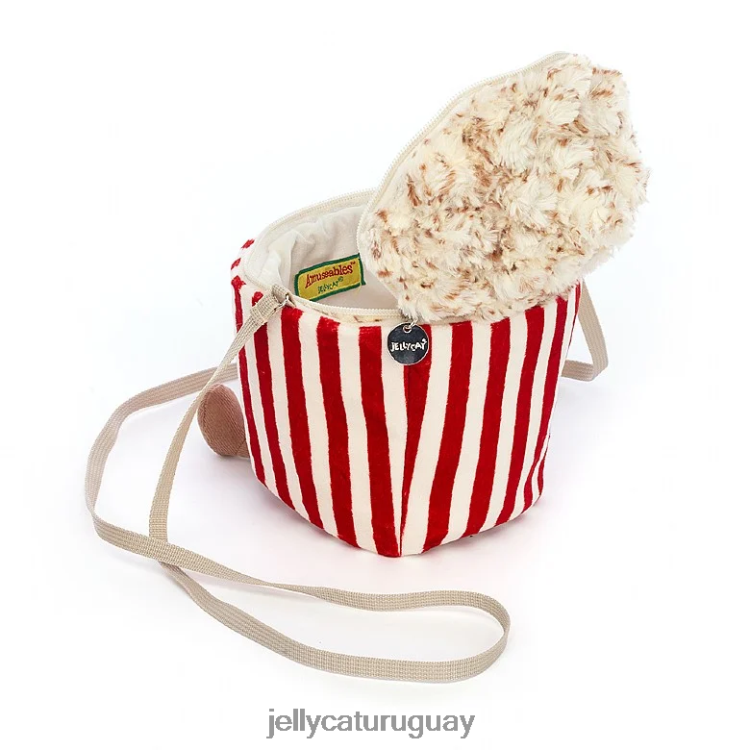 bolsa Jellycat divertida bolsa de palomitas multicolor T88T62128