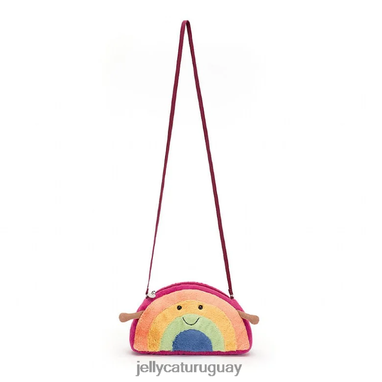bolsa Jellycat divertido bolso arcoiris multicolor T88T62190