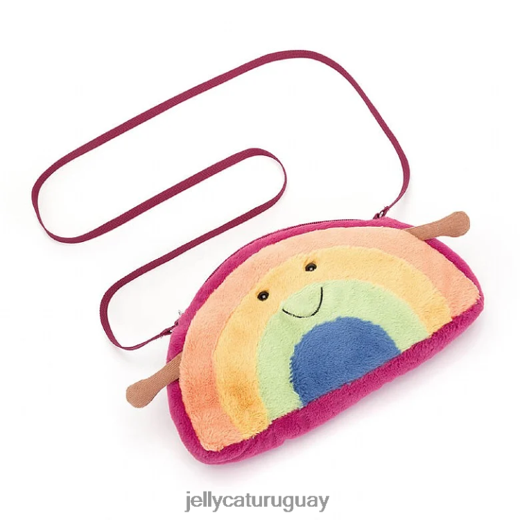 bolsa Jellycat divertido bolso arcoiris multicolor T88T62190