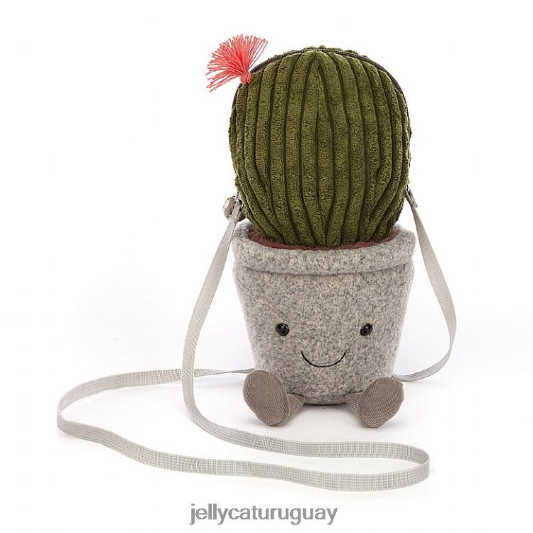 bolsa Jellycat divertido bolso cactus verde T88T62384