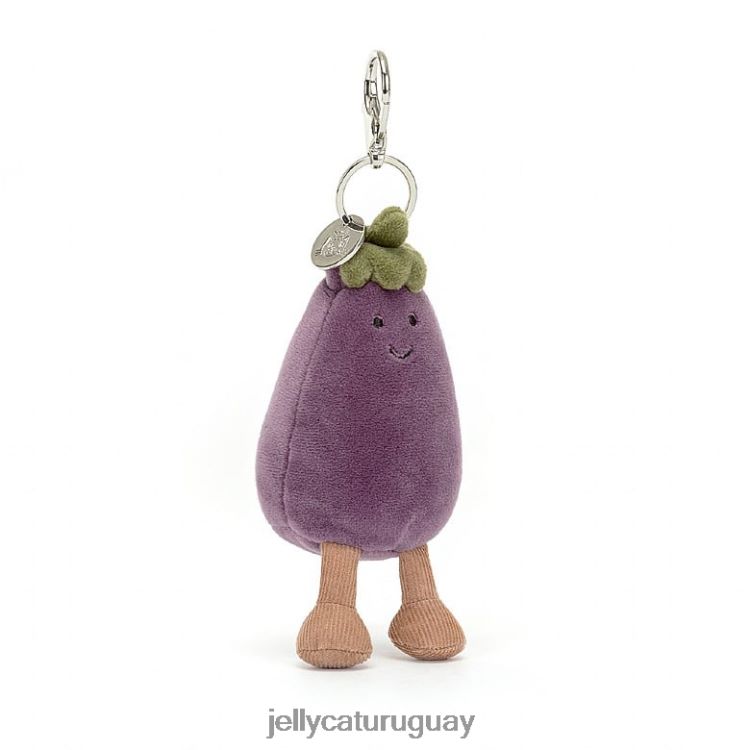 accesorio Jellycat Charm para bolso berenjena vivaz violeta T88T6275