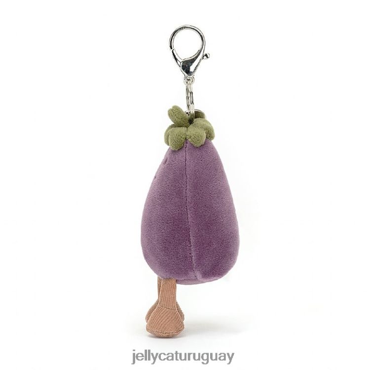 accesorio Jellycat Charm para bolso berenjena vivaz violeta T88T6275