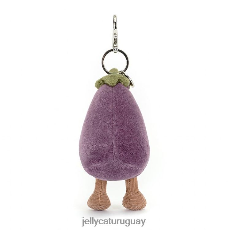 accesorio Jellycat Charm para bolso berenjena vivaz violeta T88T6275