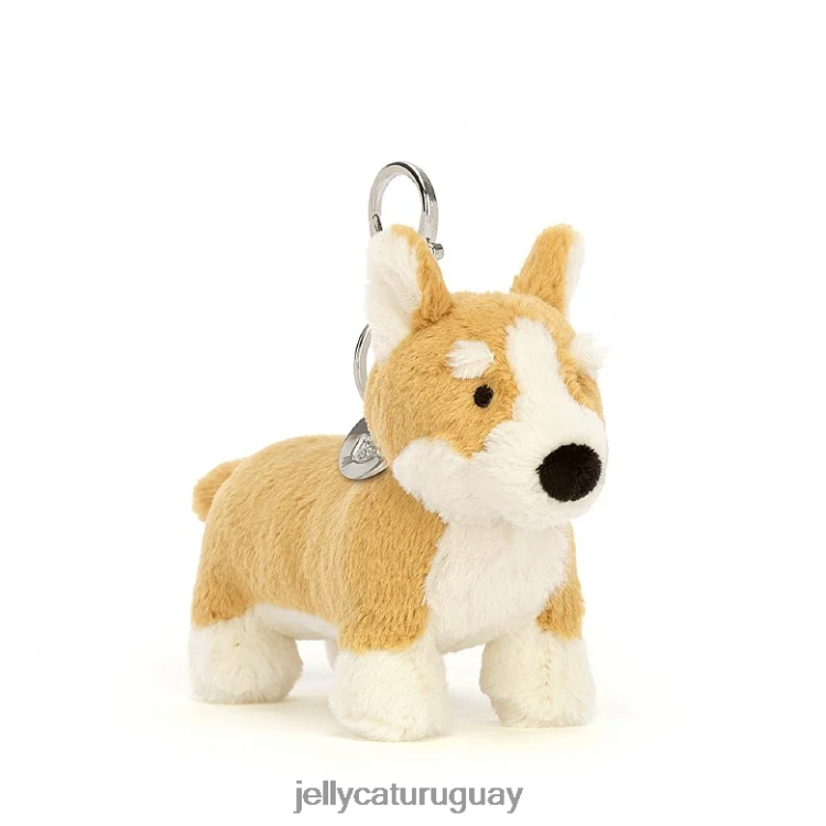 accesorio Jellycat colgante para bolso betty corgi miel T88T6284