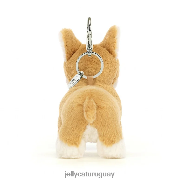 accesorio Jellycat colgante para bolso betty corgi miel T88T6284