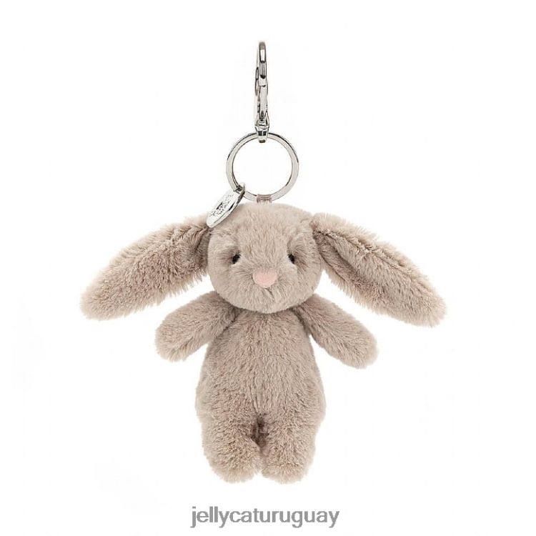 accesorio Jellycat colgante para bolso conejito tímido beige T88T62525