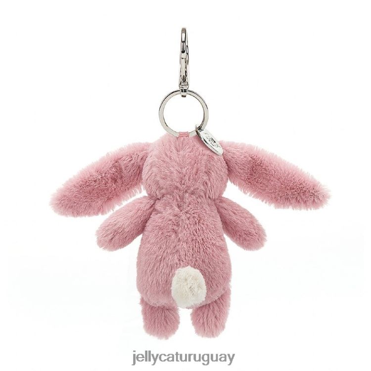 accesorio Jellycat colgante para bolso tulipán conejito tímido rosa T88T62577