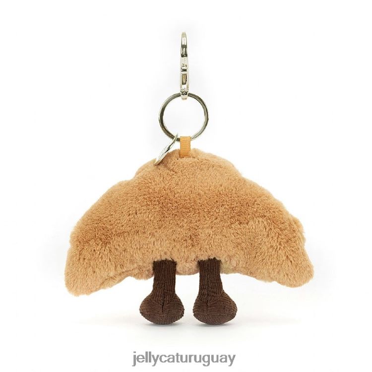 accesorio Jellycat divertido colgante para bolso croissant beige T88T6217