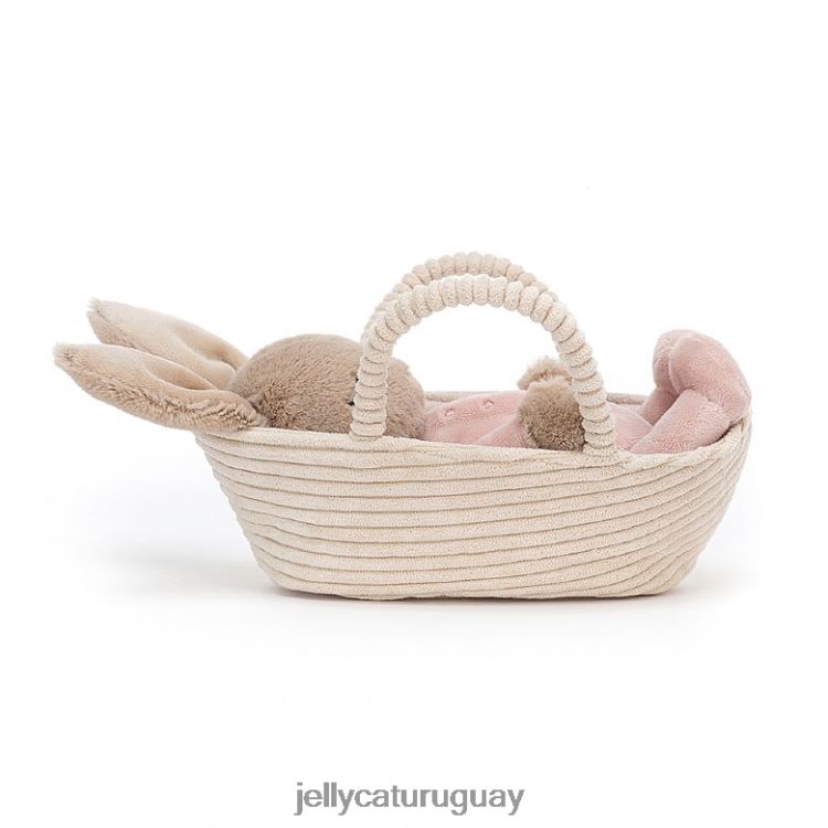 juguete Jellycat conejito rock-a-bye beige T88T62562