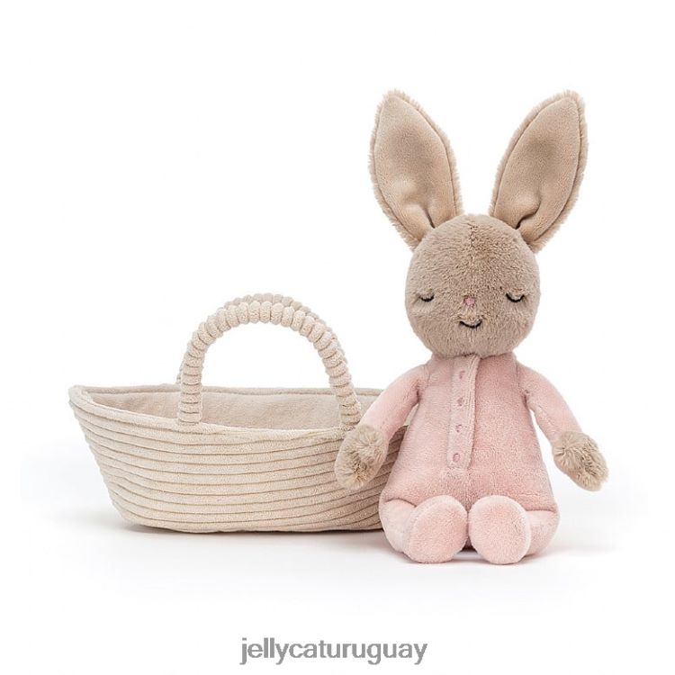 juguete Jellycat conejito rock-a-bye beige T88T62562