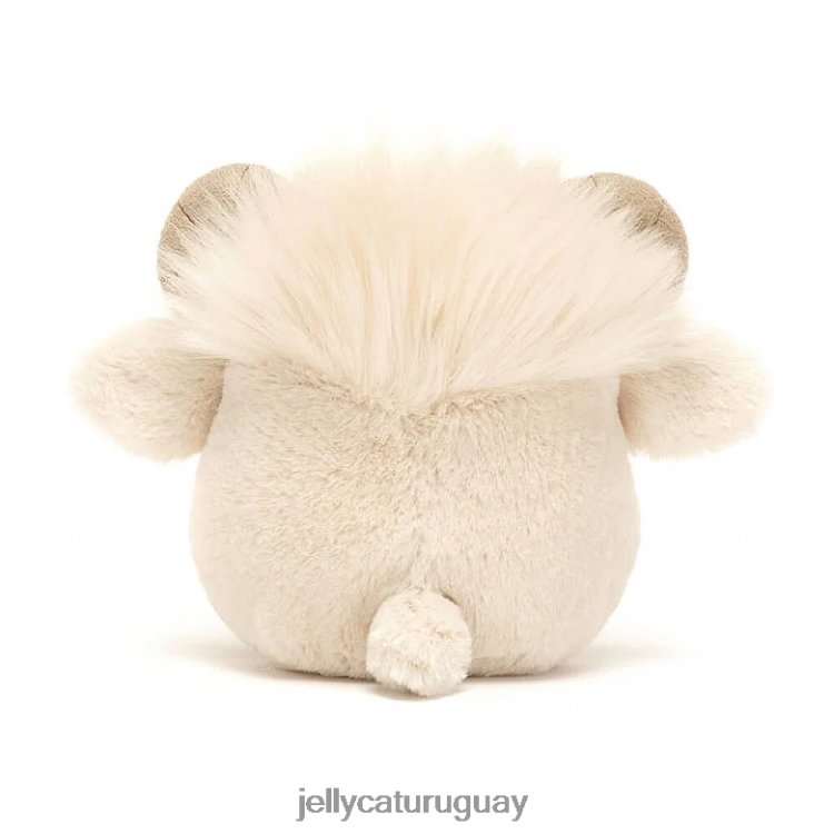 juguete Jellycat divertido vaca de las tierras altas marrón T88T6282
