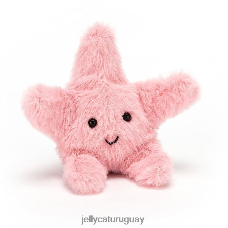 juguete Jellycat estrella de mar esponjosa rosa T88T62624