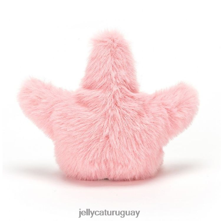 juguete Jellycat estrella de mar esponjosa rosa T88T62624