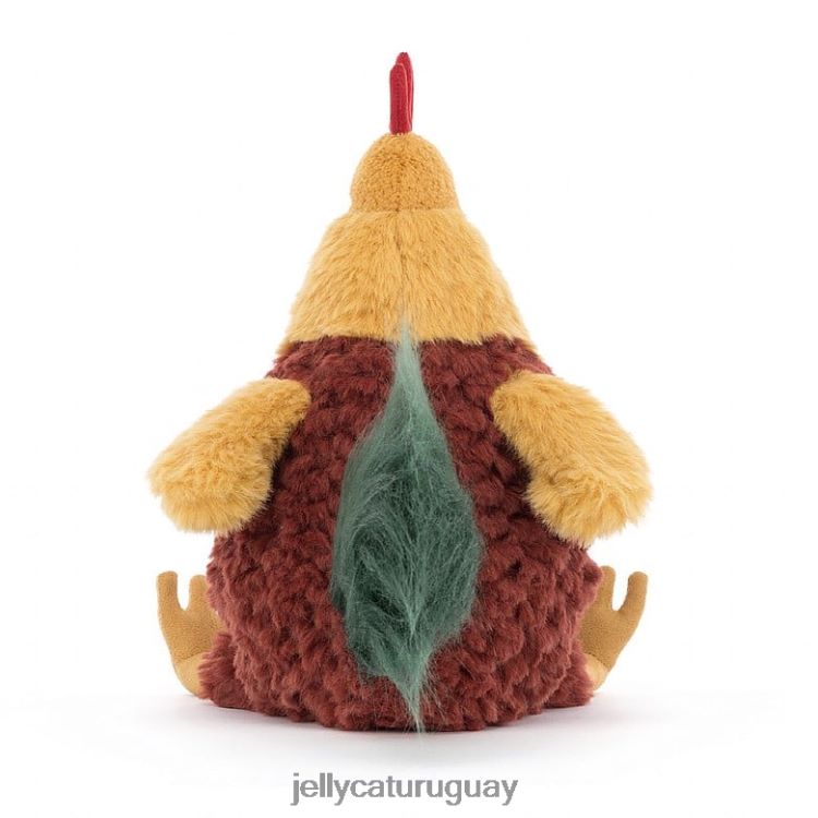 juguete Jellycat gallo cluny multicolor T88T62378