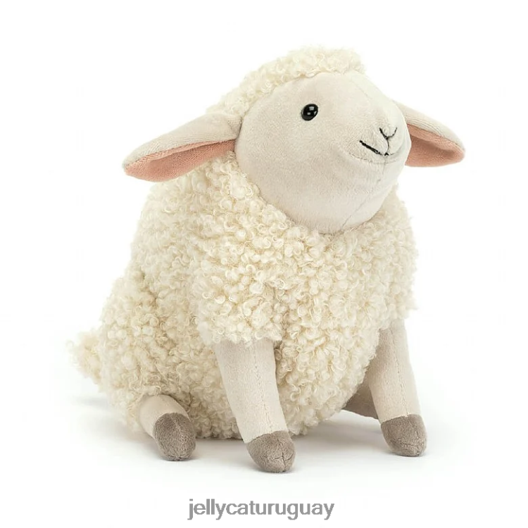 juguete Jellycat crema de oveja boo corpulento T88T62200