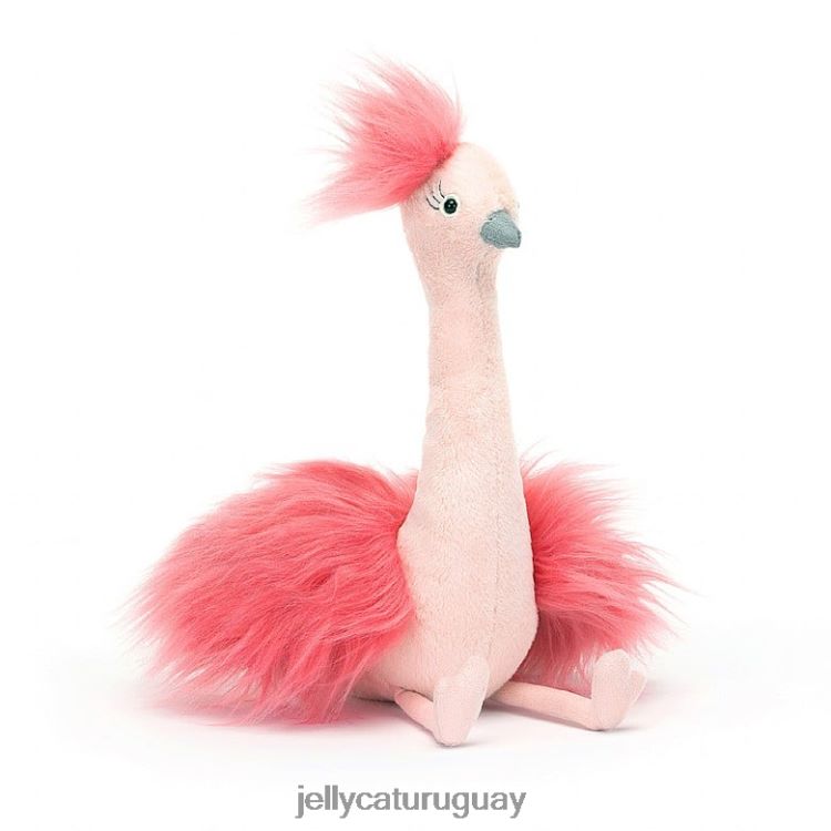 juguete Jellycat fou fou avestruz rosa T88T62321