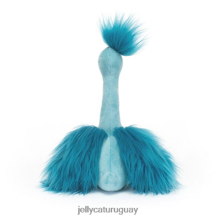 juguete Jellycat fou fou azul pavo real T88T62341