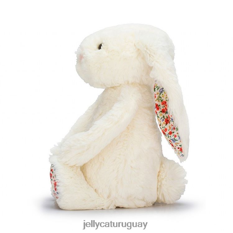juguete Jellycat crema de conejito de flores T88T62587