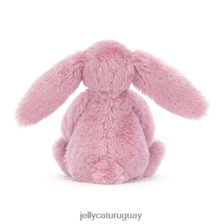 juguete Jellycat flor corazón sonrojo conejito melocotón T88T62337