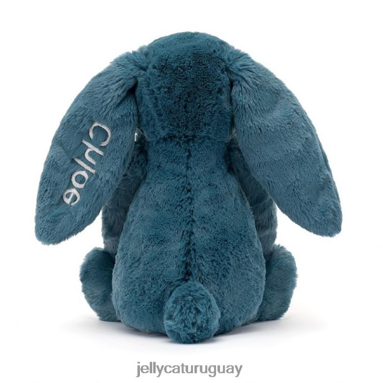 juguete Jellycat Conejito azul mineral tímido personalizado azul cobalto medio T88T62346