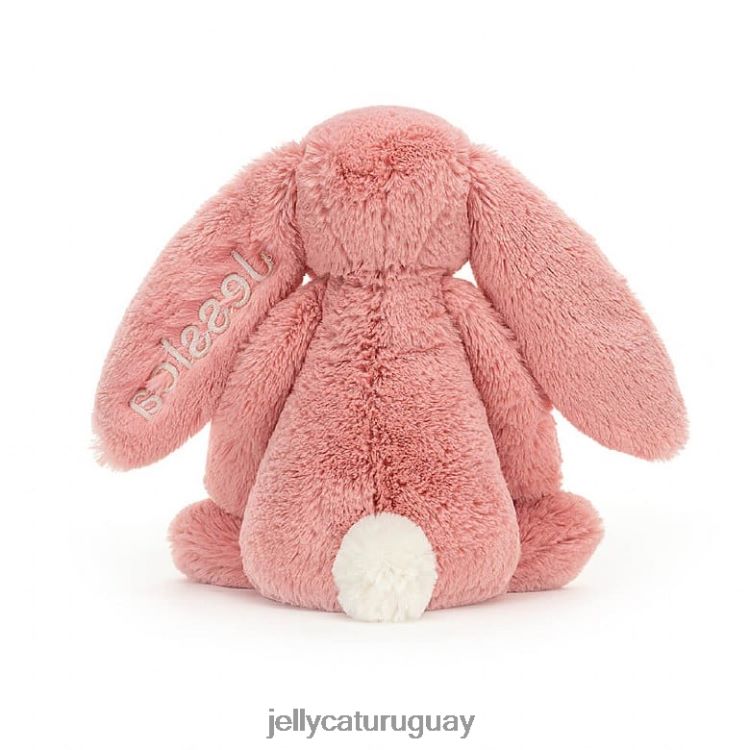 juguete Jellycat Conejito de pétalos tímido personalizado rosa sorbete mediano T88T62130