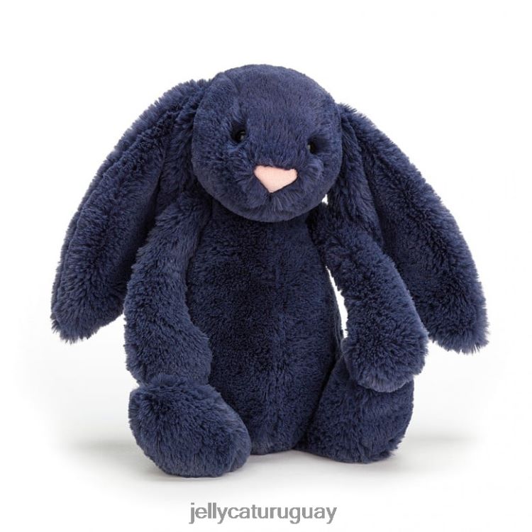 juguete Jellycat conejito tímido azul marino T88T62402