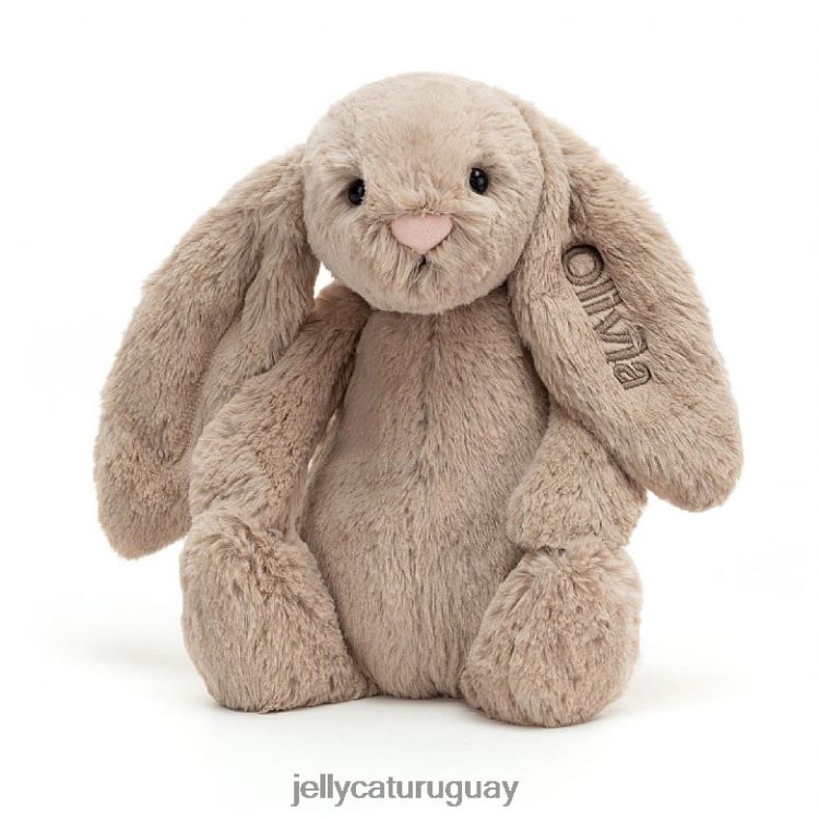 juguete Jellycat conejito tímido personalizado beige medio T88T6269