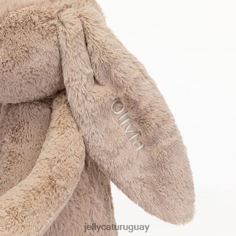 juguete Jellycat conejito tímido personalizado enorme beige T88T62435