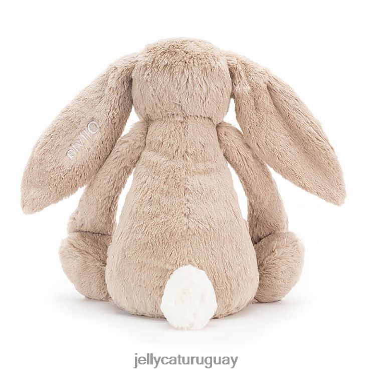 juguete Jellycat conejito tímido personalizado enorme beige T88T62435