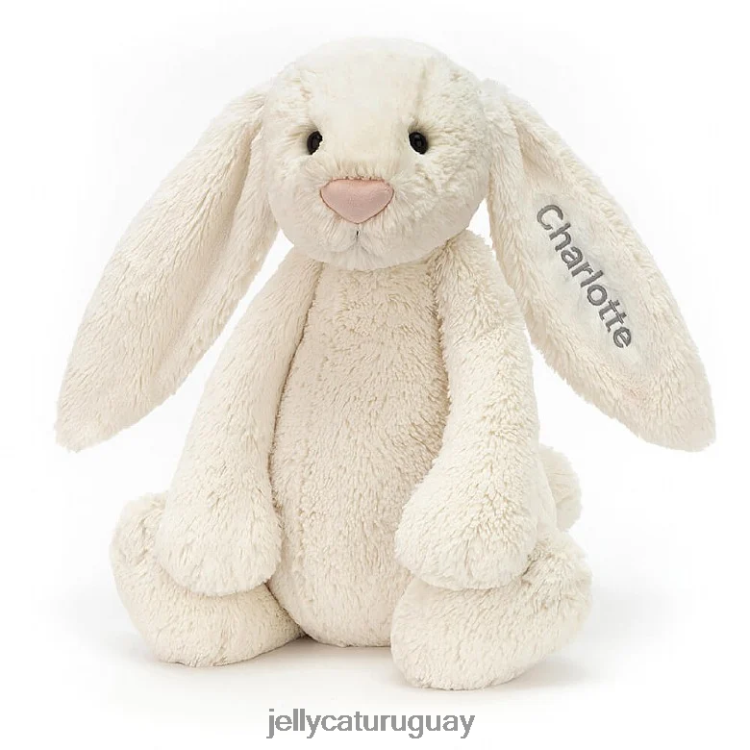 juguete Jellycat crema enorme conejito tímido personalizado T88T62454