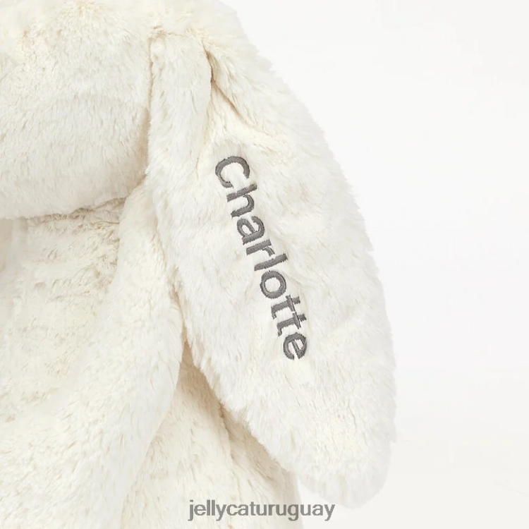 juguete Jellycat crema enorme conejito tímido personalizado T88T62454