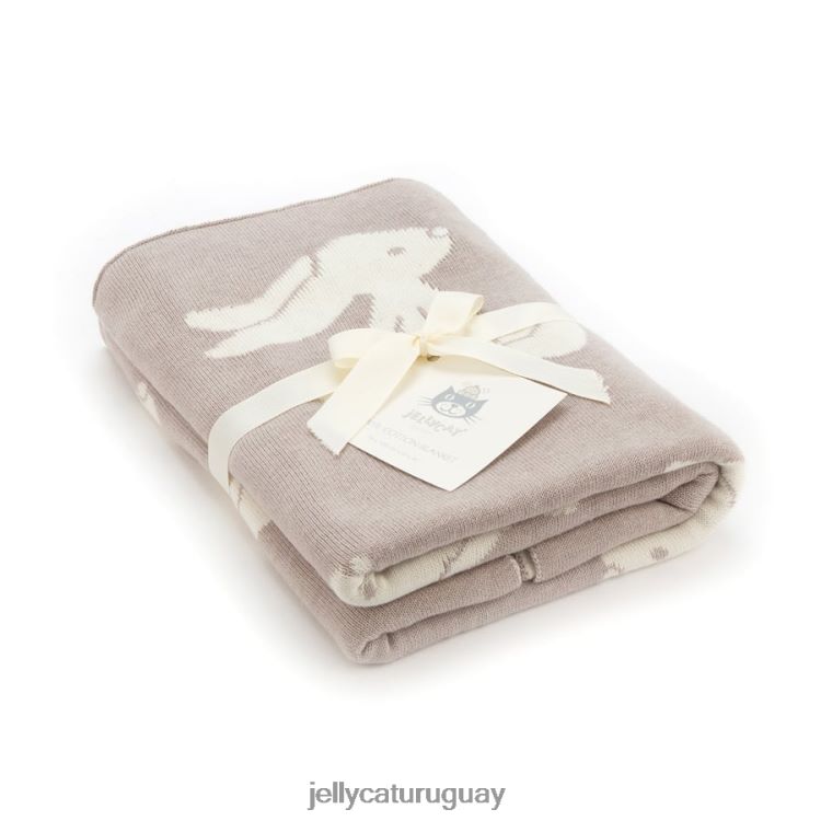 juguete Jellycat manta conejito tímido beige T88T62342