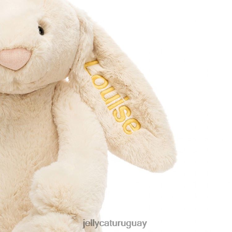 juguete Jellycat personalizado tímido conejito de lujo sauce enorme beige T88T62393