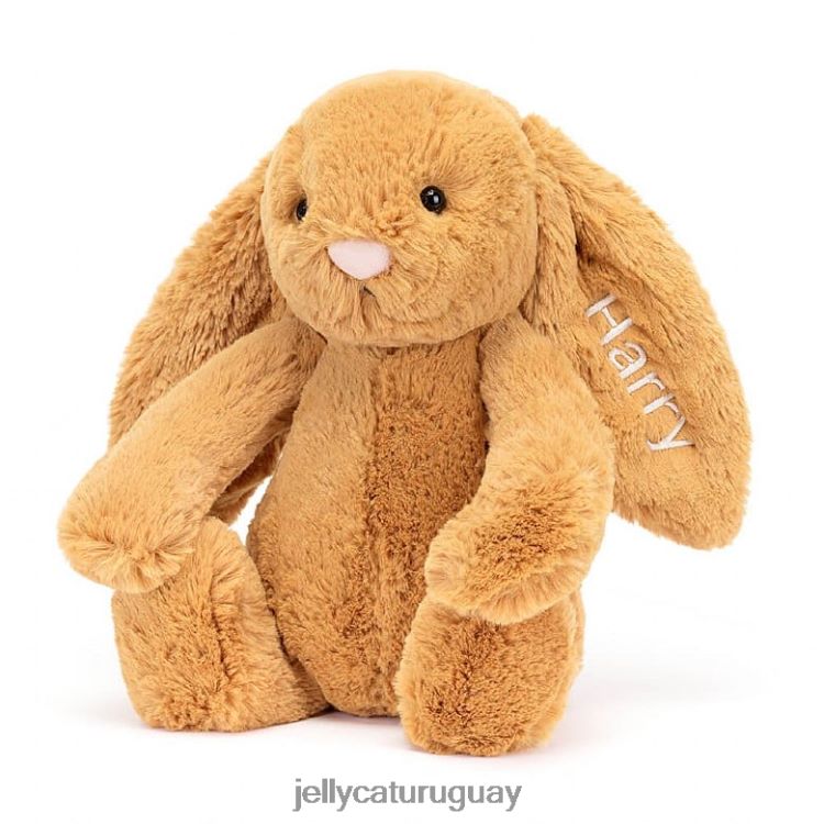 juguete Jellycat personalizado tímido en conejito oro medio T88T62214
