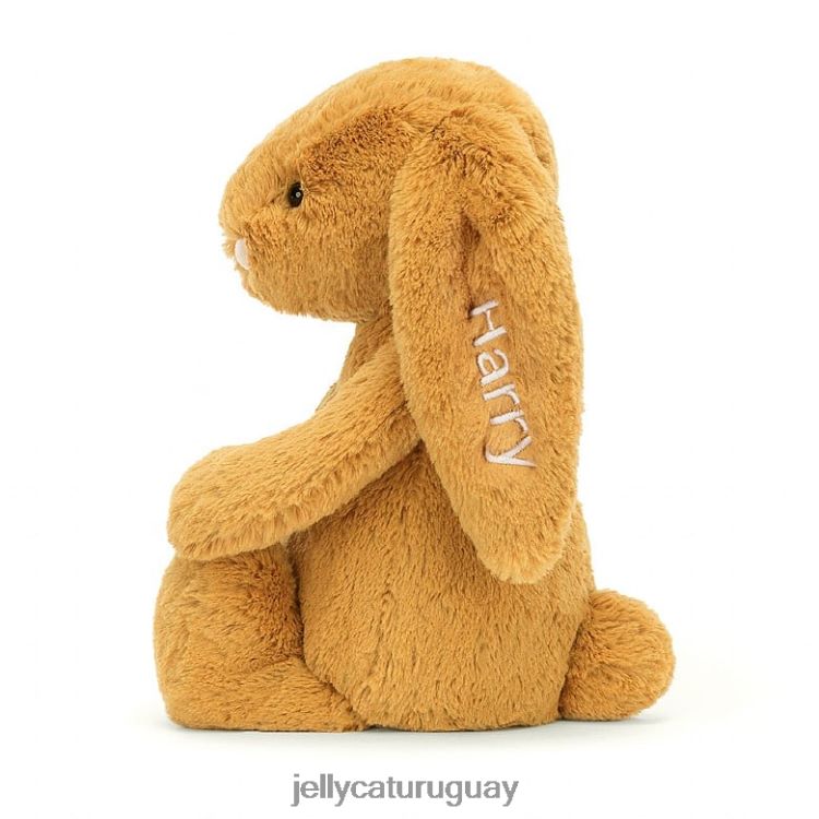 juguete Jellycat personalizado tímido en conejito oro medio T88T62214