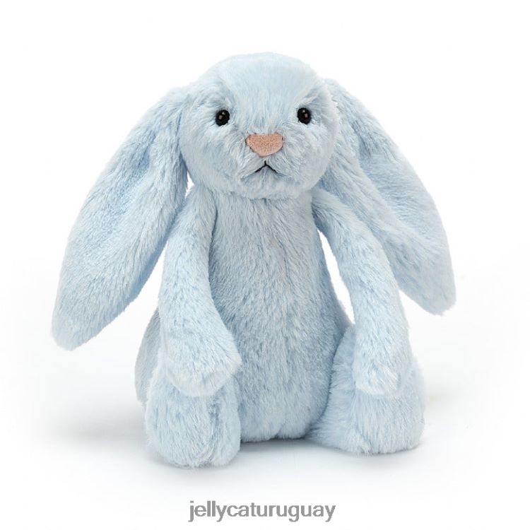 juguete Jellycat sonajero conejito tímido azul T88T62744