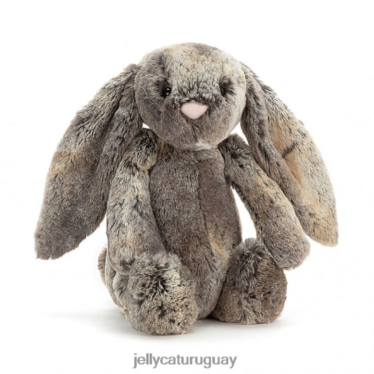 juguete Jellycat tímido conejito de rabo blanco gris T88T62506