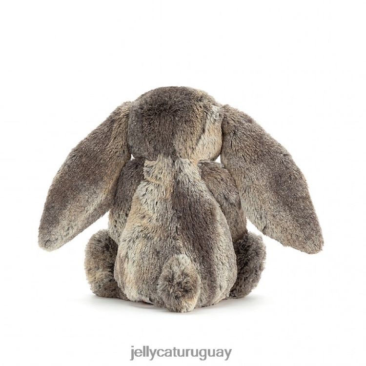 juguete Jellycat tímido conejito de rabo blanco gris T88T62506
