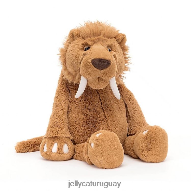 juguete Jellycat stellan tigre dientes de sable marrón T88T62394