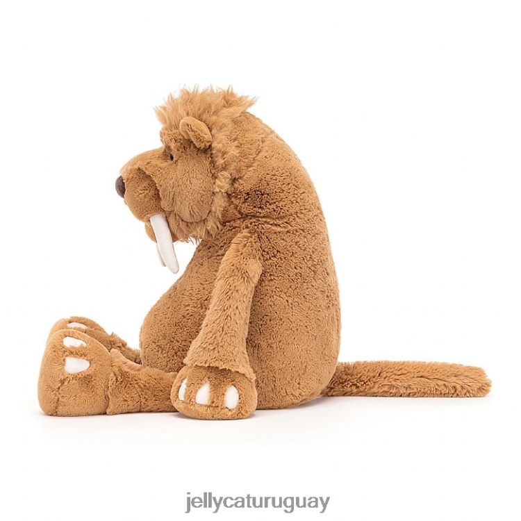 juguete Jellycat stellan tigre dientes de sable marrón T88T62394