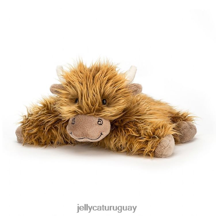 juguete Jellycat trufas vaca de las tierras altas marrón T88T62549